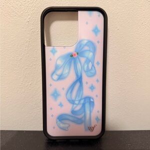 Stylish Pink and Blue Phone Case